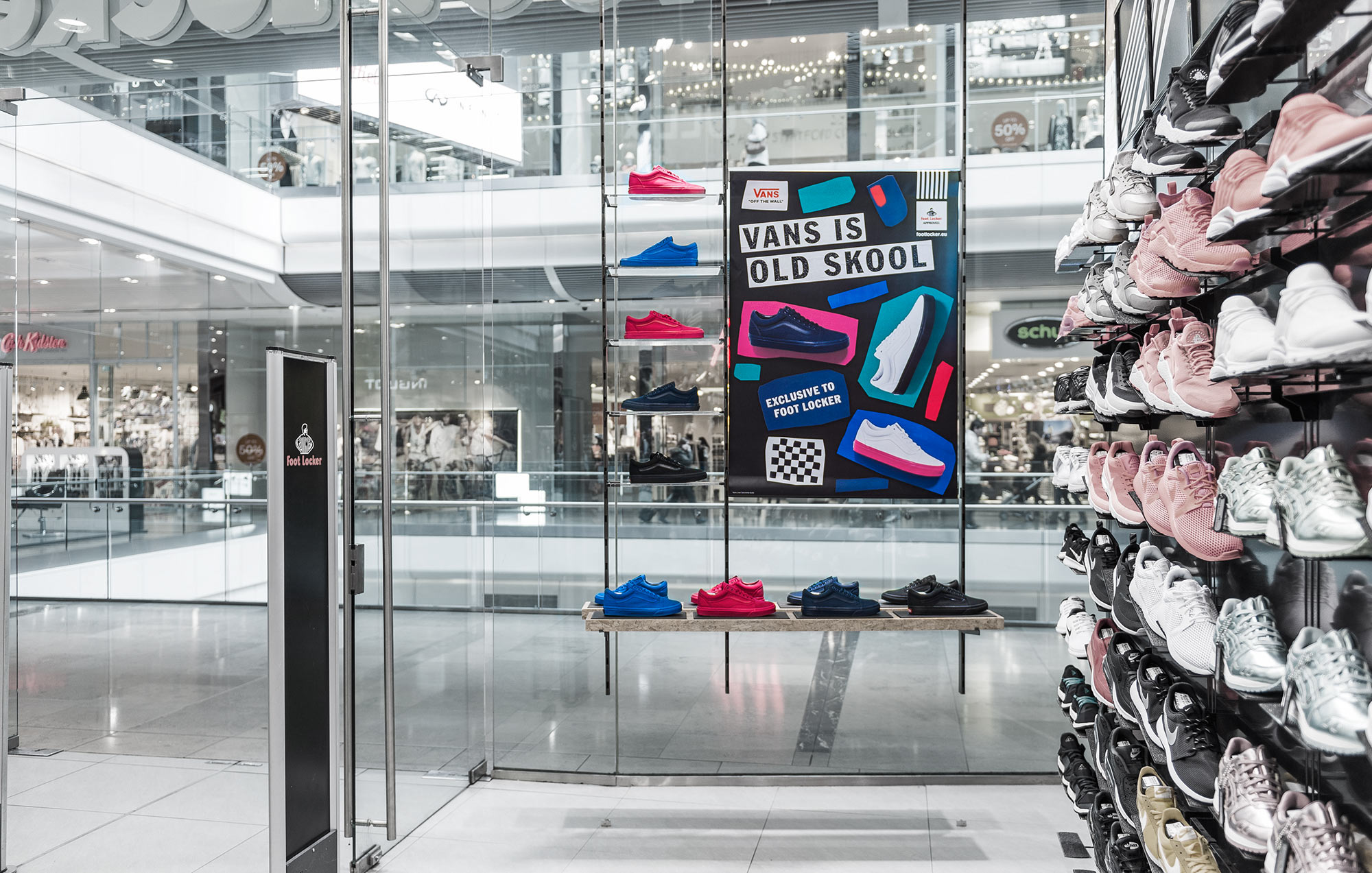 Vans Colour Block Instore