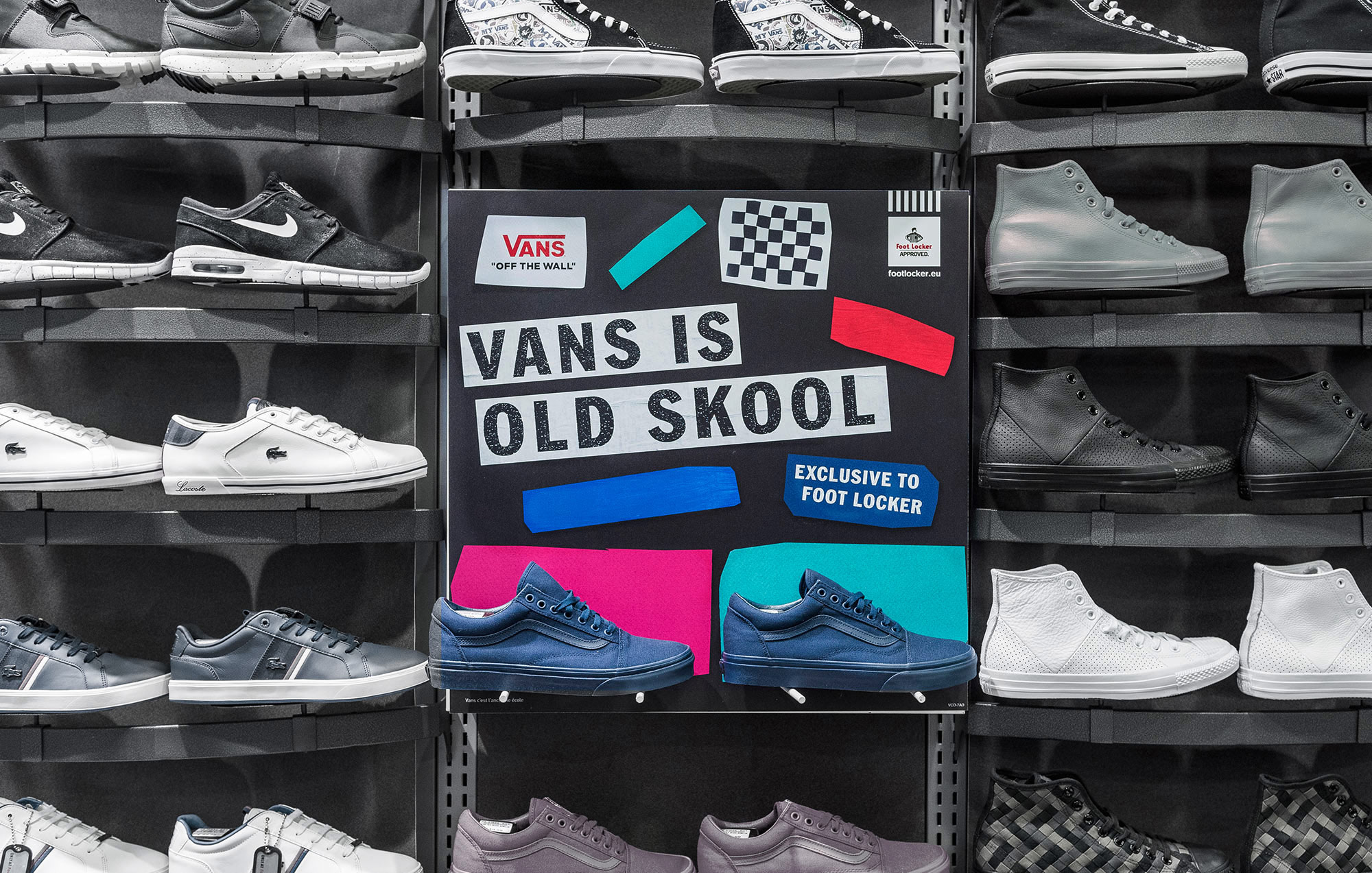 Vans Shoe Display